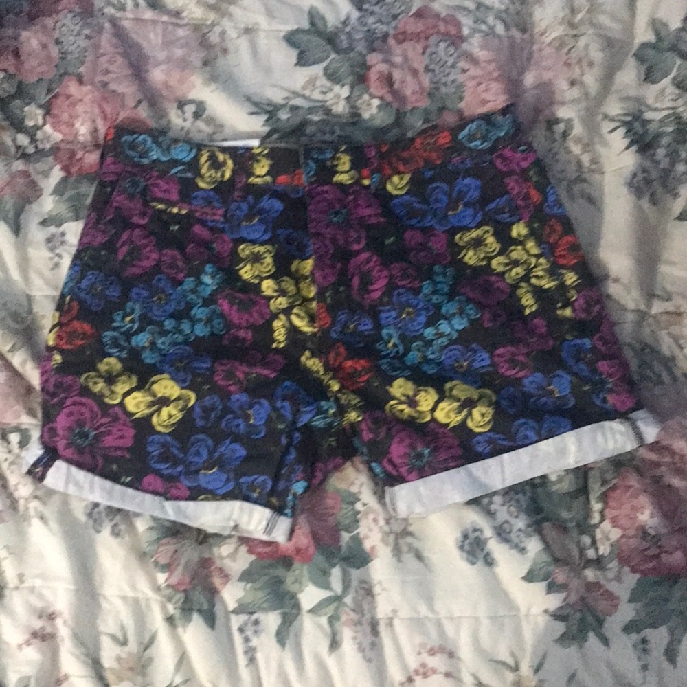 French connection floral shorts